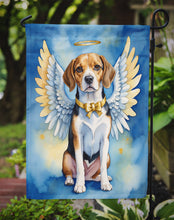 Load image into Gallery viewer, Beagle My Angel Garden Flag – Memorial or Christmas Dog Angel Decor