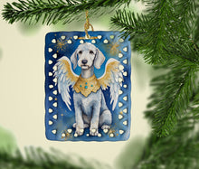 Load image into Gallery viewer, Bedlington Terrier My Angel Porcelain Ornament