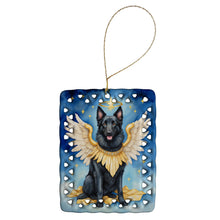 Load image into Gallery viewer, Belgian Sheepdog My Angel Porcelain Ornament