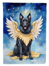 Load image into Gallery viewer, Belgian Sheepdog My Angel Garden Flag – Memorial or Christmas Dog Angel Decor