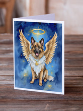 Load image into Gallery viewer, Belgian Tervuren My Angel Greeting Cards - Blank Note Cards – 8-Pack of Artist-Designed Cards with Envelopes