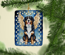 Load image into Gallery viewer, Bernese Mountain Dog My Angel Porcelain Ornament