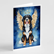Load image into Gallery viewer, Bernese Mountain Dog My Angel Greeting Cards - Blank Note Cards – 8-Pack of Artist-Designed Cards with Envelopes