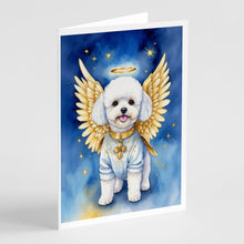 Load image into Gallery viewer, Bichon Frise My Angel Greeting Cards - Blank Note Cards – 8-Pack of Artist-Designed Cards with Envelopes