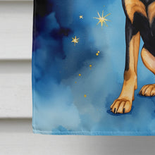 Load image into Gallery viewer, Black and Tan Coonhound My Angel House Flag