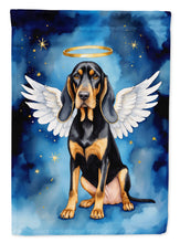 Load image into Gallery viewer, Black and Tan Coonhound My Angel House Flag