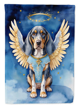 Load image into Gallery viewer, Bluetick Coonhound My Angel Garden Flag – Memorial or Christmas Dog Angel Decor
