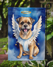 Load image into Gallery viewer, Border Terrier My Angel Garden Flag – Memorial or Christmas Dog Angel Decor
