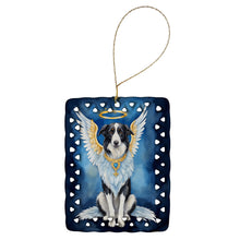 Load image into Gallery viewer, Borzoi My Angel Porcelain Ornament