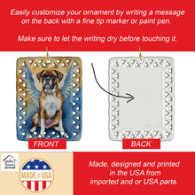Load image into Gallery viewer, Boxer My Angel Porcelain Ornament