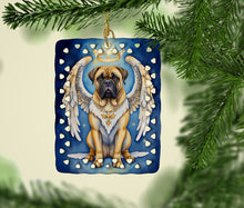 Load image into Gallery viewer, Bullmastiff My Angel Porcelain Ornament