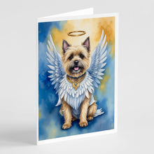 Load image into Gallery viewer, Cairn Terrier My Angel Greeting Cards - Blank Note Cards – 8-Pack of Artist-Designed Cards with Envelopes