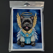 Load image into Gallery viewer, Cairn Terrier My Angel Greeting Cards - Blank Note Cards – 8-Pack of Artist-Designed Cards with Envelopes