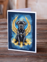 Load image into Gallery viewer, Cane Corso My Angel Greeting Cards - Blank Note Cards – 8-Pack of Artist-Designed Cards with Envelopes