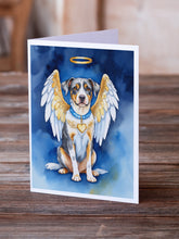 Load image into Gallery viewer, Catahoula My Angel Greeting Cards - Blank Note Cards – 8-Pack of Artist-Designed Cards with Envelopes