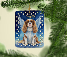 Load image into Gallery viewer, Cavalier Spaniel My Angel Porcelain Ornament