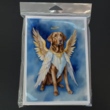 Load image into Gallery viewer, Chesapeake Bay Retriever My Angel Greeting Cards - Blank Note Cards – 8-Pack of Artist-Designed Cards with Envelopes