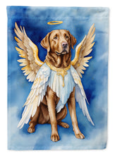 Load image into Gallery viewer, Chesapeake Bay Retriever My Angel Garden Flag – Memorial or Christmas Dog Angel Decor