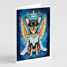 Load image into Gallery viewer, Chihuahua My Angel Greeting Cards - Blank Note Cards – 8-Pack of Artist-Designed Cards with Envelopes