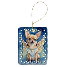 Load image into Gallery viewer, Chihuahua My Angel Porcelain Ornament