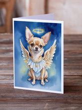 Load image into Gallery viewer, Chihuahua My Angel Greeting Cards - Blank Note Cards – 8-Pack of Artist-Designed Cards with Envelopes
