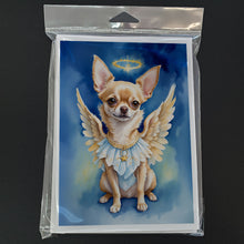 Load image into Gallery viewer, Chihuahua My Angel Greeting Cards - Blank Note Cards – 8-Pack of Artist-Designed Cards with Envelopes