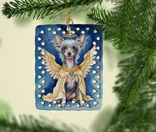 Load image into Gallery viewer, Chinese Crested My Angel Porcelain Ornament