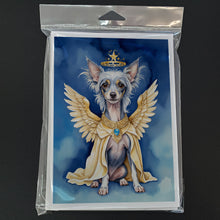 Load image into Gallery viewer, Chinese Crested My Angel Greeting Cards - Blank Note Cards – 8-Pack of Artist-Designed Cards with Envelopes