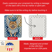 Load image into Gallery viewer, Chow Chow My Angel Porcelain Ornament