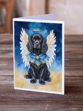 Load image into Gallery viewer, Cocker Spaniel My Angel Greeting Cards - Blank Note Cards – 8-Pack of Artist-Designed Cards with Envelopes