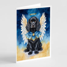 Load image into Gallery viewer, Cocker Spaniel My Angel Greeting Cards - Blank Note Cards – 8-Pack of Artist-Designed Cards with Envelopes