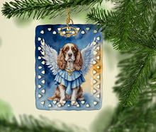 Load image into Gallery viewer, Cocker Spaniel My Angel Porcelain Ornament