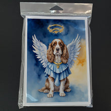 Load image into Gallery viewer, Cocker Spaniel My Angel Greeting Cards - Blank Note Cards – 8-Pack of Artist-Designed Cards with Envelopes