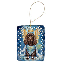 Load image into Gallery viewer, Cocker Spaniel My Angel Porcelain Ornament