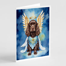 Load image into Gallery viewer, Cocker Spaniel My Angel Greeting Cards - Blank Note Cards – 8-Pack of Artist-Designed Cards with Envelopes