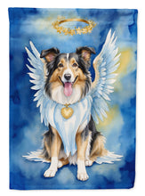 Load image into Gallery viewer, Collie My Angel House Flag