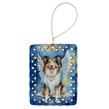 Load image into Gallery viewer, Collie My Angel Porcelain Ornament