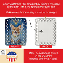 Load image into Gallery viewer, Corgi My Angel Porcelain Ornament