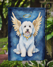 Load image into Gallery viewer, Coton de Tulear My Angel Garden Flag – Memorial or Christmas Dog Angel Decor