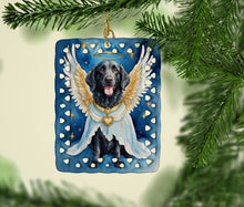 Load image into Gallery viewer, Curly-Coated Retriever My Angel Porcelain Ornament
