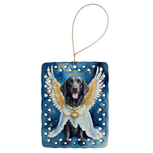Load image into Gallery viewer, Curly-Coated Retriever My Angel Porcelain Ornament