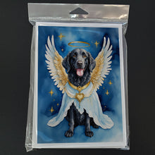Load image into Gallery viewer, Curly-Coated Retriever My Angel Greeting Cards - Blank Note Cards – 8-Pack of Artist-Designed Cards with Envelopes