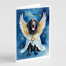 Load image into Gallery viewer, Curly-Coated Retriever My Angel Greeting Cards - Blank Note Cards – 8-Pack of Artist-Designed Cards with Envelopes