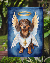 Load image into Gallery viewer, Dachshund My Angel Garden Flag – Memorial or Christmas Dog Angel Decor