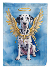 Load image into Gallery viewer, Dalmatian My Angel Garden Flag – Memorial or Christmas Dog Angel Decor