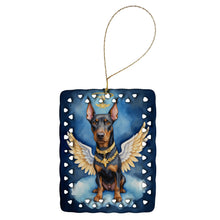 Load image into Gallery viewer, Doberman Pinscher My Angel Porcelain Ornament