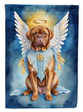 Load image into Gallery viewer, Dogue de Bordeaux My Angel Garden Flag – Memorial or Christmas Dog Angel Decor