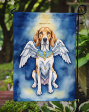 Load image into Gallery viewer, English Foxhound My Angel Garden Flag – Memorial or Christmas Dog Angel Decor