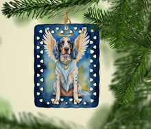 Load image into Gallery viewer, English Setter My Angel Porcelain Ornament