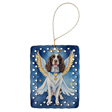 Load image into Gallery viewer, English Springer Spaniel My Angel Porcelain Ornament